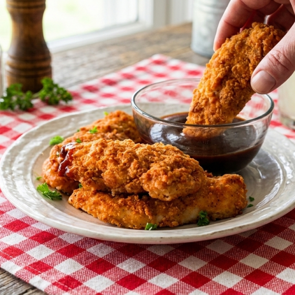 Crispy Oven Fried Chicken
